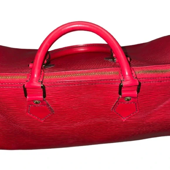 Louis Vuitton Castilian Red Speedy 35 - Picture 9 of 16